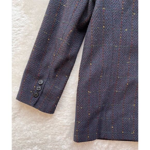 Sweet Suit Petite Double Breasted Navy Blue Blazer, Size 6 Petite - Picture 8 of 10